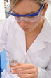 Chimico in laboratorio