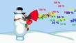 Rabattansage für Winterschlussverkauf