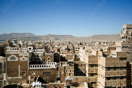 Photo: Views of Sanaa, Yemen. Views of Sanaa, Yemen.
