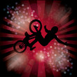 BMX cyclist BMX cyclist