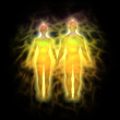 Couple energy body - aura
