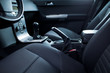 Modern car interior (shallow DOF - selective focus; color toned