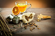 aromatic spices and decoration for tea