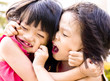 Sibling playing
