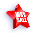 WSV Button Winterschlussverkauf SALE