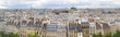 Panorama of of Paris, France with the Eiffel tower Panorama of of Paris, France with the Eiffel tower