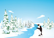 Pinguin angelt Pinguin angelt