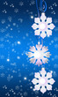 Elegant Snowflake background Elegant Snowflake background