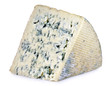 Cuña de queso azul.