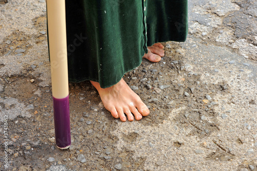 Photo: Semana Santa en España, sentimiento religioso, penitencia Semana Santa en España, sentimiento religioso, penitencia