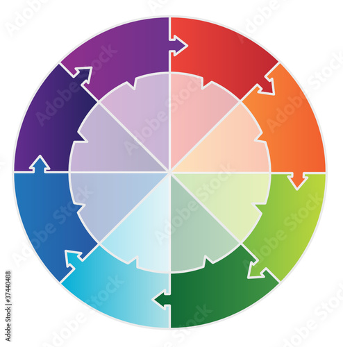 Vector: Process Flow Process Flow