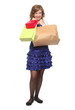 Shopping pretty girl.