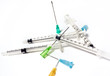 aiguilles,piqure,médecine,seringues,laboratoire,hopital