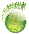 Vektor: Global marathon Global marathon