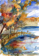 autumn landscape.