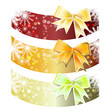 weihnachten - banner mit masche