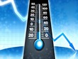 cold frosty temperature
