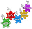 Together Let's Reach New Heights Team on Gears