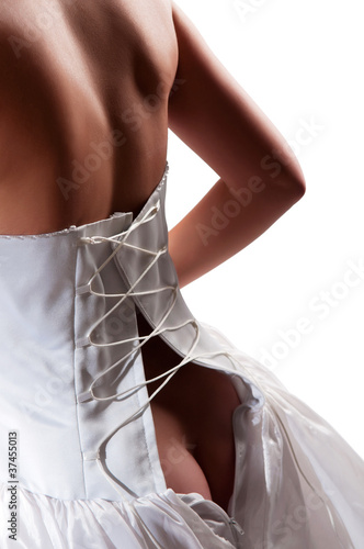 Photo: woman in a wedding dress woman in a wedding dress