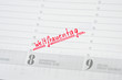 Weltfrauentag im Kalender notiert
