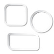 Vector photo frames