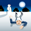 Snowman surprise attack-no outline Snowman surprise attack-no outline