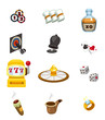cartoon casino icon