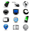 Vector set of web icons
