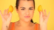 Woman With Orange Eyes