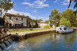 Ecluse sur le canal du midi - France Ecluse sur le canal du midi - France