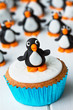 Penguin cupcake