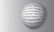 Vector background of  binary numbers
