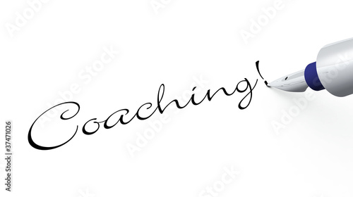 Illustration: Stift Konzept - Coaching Stift Konzept - Coaching