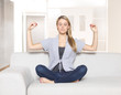 Photo: Yoga - Young woman meditating Yoga - Young woman meditating