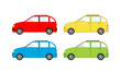 Samochód hatchback - paczka, wektor Samochód hatchback - paczka, wektor