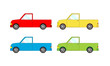 Samochód pickup - paczka, wektor Samochód pickup - paczka, wektor