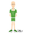 Illustration of Soccer player