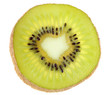 Kiwi fruit isolated over white background
