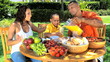 African American Family Healthy Eating