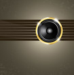 Modern music background Modern music background