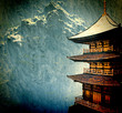Zen buddhist temple in the mountains