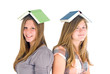 Foto: Mädchen mit Büchern Mädchen mit Büchern