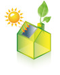 maison panneaux solaires