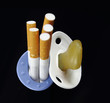 Maternity and cigarette