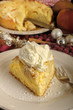 Apfelkuchen in der Weihnachtszeit