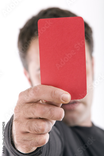 Photo: red card red card