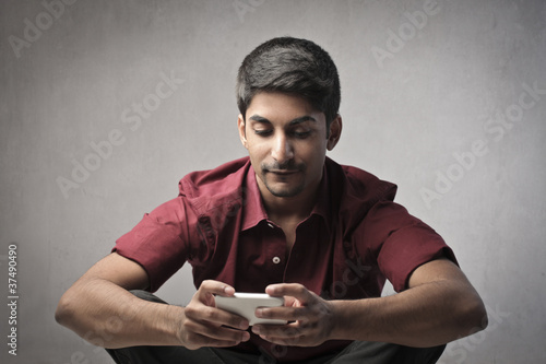 Photo: Communicate with friends Communicate with friends