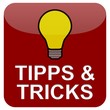 Button rot Glühbirne - Tipps & Tricks