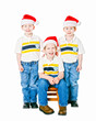 Photo: Santa boys Santa boys