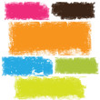 Colored Textured Banners